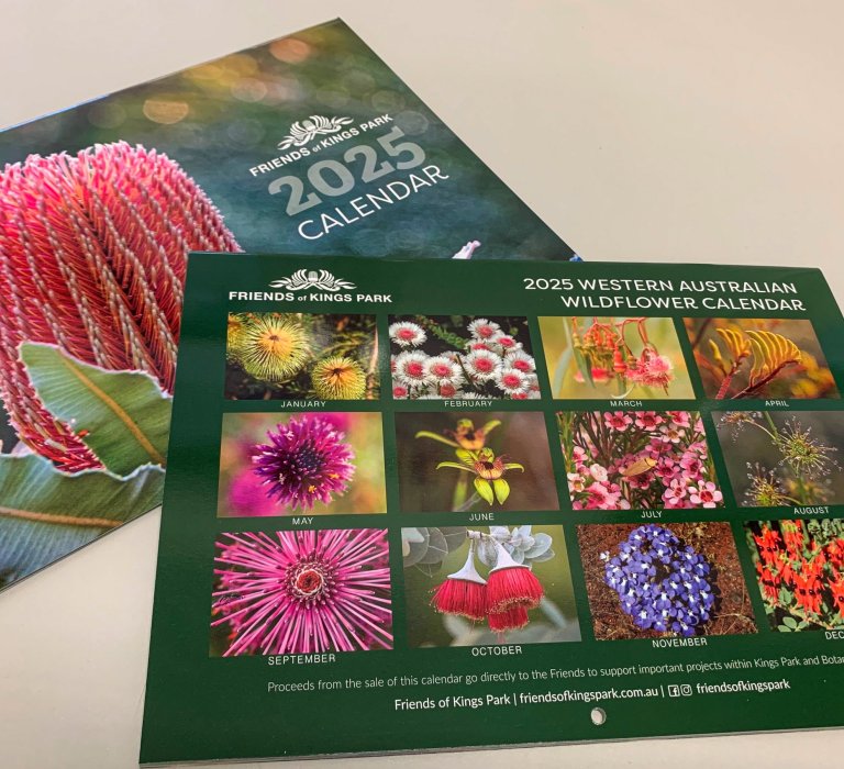 Guides’ images feature in new Friends of Kings Park calendar Image